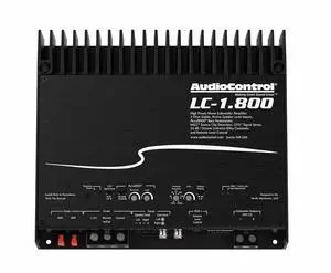 AudioControl LC-1.800 High-Power Monoblock 800 Watts Car Audio Subwoofer Amplifier with Accubass, Subsonic Filter