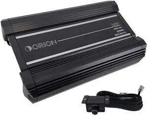 Orion XTR Series XTR2500.1DZ High Power Monoblock Class-D Car Amplifier - 2500W RMS, 1-Ohm Stable, Low-Pass Crossover, Bass Boost Control, MOSFET Power Supply, Bass Knob Included, Made in Korea