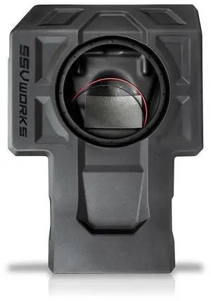 SSV Works Kawasaki Teryx KRX 1000 Behind Passenger seat 10" Subwoofer Enclosure Unloaded