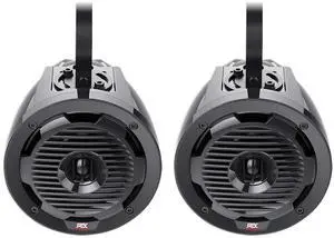 MTX Audio WET65T Wet Series 6.5" 75W RMS 4 Tower Speaker Pair - Black