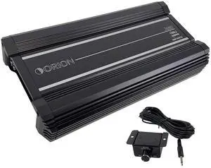 Orion XTR Series XTR1500.2 High Power Class A/B 2-Channel Amplifier - 1500W RMS, 2/4 Ohm Stable, High/Low Pass Crossover, Bass Boost Control, MOSFET Power Supply, Bass Knob Included, Made in Korea