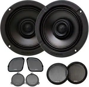 Memphis Audio MXA62HD 6.5" Direct Upgrade Speakers Compatible with Harley Davidson 2014+ Street Glide & 2015+ Road Glide