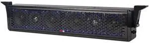 DS18 SBAR25 25 Inch Hydro Sound Bar 2-Way Waterproof Speaker System with Integrated RGB Lights 200 RMS 600 Watts Max - Ideal for ATV UTV SXS Marine RZR Easy Installation