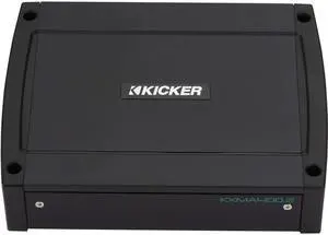 Kicker 48KXMA4002 KXMA400.2 2x200w 2-Ch Full-Range Class-D Marine Amplifier