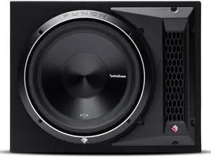 Rockford Fosgate P3-1X12 Punch Single 12" Loaded Subwoofer in Ported/Vented Enclosure