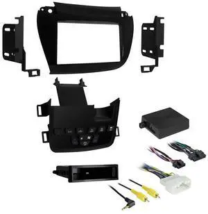 Metra 99-6520B 2011- Dodge Journey Dash Kit with Factory 4.3" Screen Retention (Matte Black)