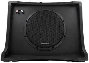 STINGER Single 10 Under-Seat Subwoofer Enclosure, Slim 800-Watt Profile, 2.5 Coil Weather Resistant, Space-Saving Loaded Enclosure for Extreme Bass (TXTRB10)