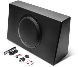 Rockford Fosgate Punch P300-12T Single 12" 300-Watt Amplified Truck Sealed Box Subwoofer - Black