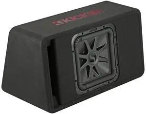 Kicker 45VL7R122 Single 12" L7R Loaded Vented Enclosure - 600 Watts RMS