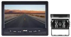 7" Backup Camera System for RV/Truck/Bus - Waterproof Camera with Night Vision - RVS-770613-NM-01 by Rear View Safety.