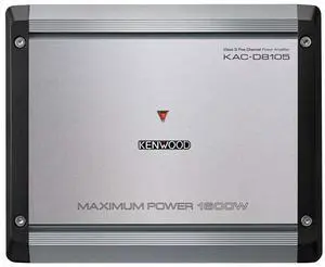 KENWOOD KAC-D8105 D Series 1,600-Watt 5-Channel Class D Amp