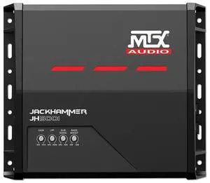 MTX Audio JH5001 Jackhammer Series 500W Monoblock Class-D Car Audio Amplifier