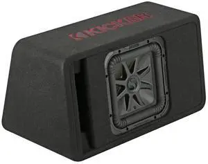 Kicker 45VL7R102 Single 10" L7R Loaded Vented Enclosure - 500 Watts RMS