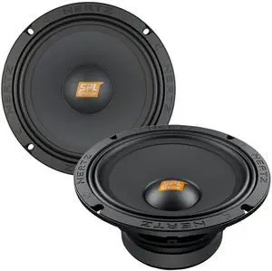Hertz SPL Show Series SV-2001 8 in. (200mm) SPL 4-Ohm Midrange Speakers (Pair)