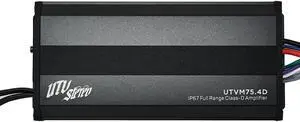 UTV Stereo M-Series 600 Watt 4-Channel Marine Amplifier - UTVM-75.4D