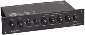 PowerBass XEQ-4BT - 4 Band Bluetooth Multi-Zone PreAmplifier/Eq