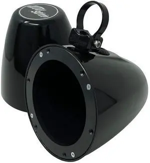 UTV Stereo 6.5" Speaker Roll Cage Speaker Pods - Mounts to UTV Roll Bar Fits Polaris RZR, Can Am X3 and More (1.75")