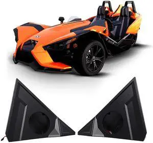 SSV Works SS-F65U 2015-2023 Polaris Slingshot 6.5" Kick Panel Speaker Pods (Unloaded)