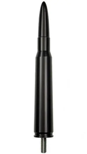 AntennaMastsRus - Made in USA - 50 Caliber Bullet Aluminum Antenna is Compatible with Toyota Tacoma (1995-2015) - USA Stainless Steel Threading