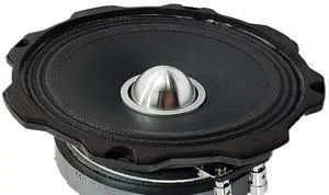 1x Gravity WZ6G Warzone Series 6.5-Inch 500 Watts Maximum Power Handling Mid-Range Coaxial Car Audio Loud Speaker 4 -Ohms Impedance with 92dB Sensitivity