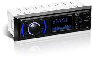 BOSS Audio Systems 616UAB Car Stereo With Bluetooth - Single DIN, MP3, USB, Aux-in, AM/FM, No CD DVD Player