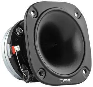 DS18 PRO-TWN2 3" High Compression Neodymium Hybrid Driver Super Bullet Tweeter 200 Watts 1" Phenolic 4-Ohm Vc - 1 Speaker