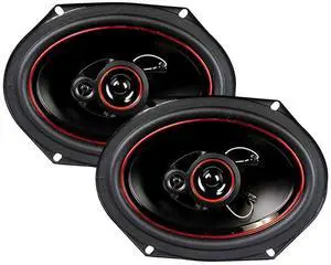 Audiopipe 6 in x 8 in 3 Way 300 Watt Speaker CSL-6803R