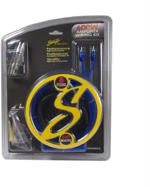 Stinger SS600XS 8-Gauge AGU Amp Installation Kit