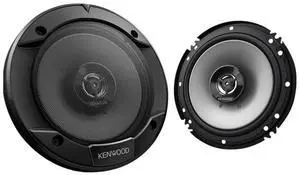 Kenwood KFC-1666S 300 Watts 6.5" 2-Way Car Coaxial Speakers with Sound Field Enhancer - Pair