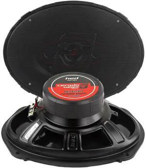 Cerwin Vega HED Series 6"x9" 4-Way Coaxial Car Speakers, 4, 65W RMS/, Premium Car Audio System, Durable Steel Frame, Superior Sound Quality, Ideal for Enhanced Car Speaker H7694