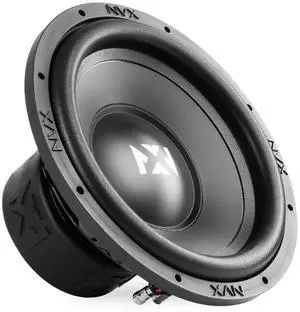 NVX NSW122 Version 3 (NSW122v3) 1000W Peak (500W RMS) N-Series v3 12" Dual 2-Ohm Car Subwoofer