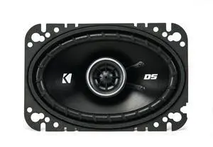 Kicker DSC460 4x6-Inch (100x160mm) Coaxial Speakers, 4-Ohm (Pair)