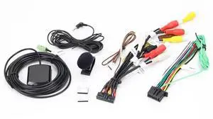Xtenzi Car Audio 4 Pcs Cable Set XT3309 GPS MIC RCA and Wire Harness Compatible with Pioneer AVH-W4400NEX W4500NWX, AVIC-W6400NEX W6500NEX 6600NEX