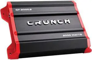 Crunch Ground Pounder GP-2000.2 2000 Watt 2 Channel Amplifier