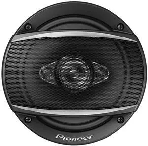 PIONEER TS-A1680F, 4-Way Car Audio Speakers, Full Range, Clear Sound Quality, Easy Installation and Enhanced Bass Response, 6-1/2 Speakers