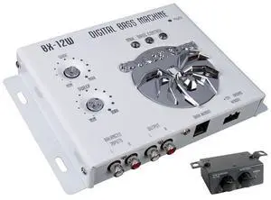 Soundstream BX-12W Digital Bass Processor with Remote (White)