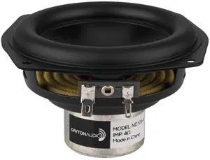 Dayton Audio ND105-4 4" Aluminum Cone Midbass Neo Driver 4 Ohm