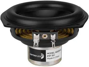 Dayton Audio ND105-8 4" Aluminum Cone Midbass Neo Driver 8 Ohm