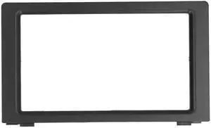 Qiilu Double DIN Installation Dash Kit, Navigation Fascia Central Control Stereo Radio DVD Panel for 9?3 2007?2010