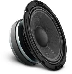 DS18 6PRO300MB-4 PRO 6.5" Mid-Bass Loudspeaker 300 Watts Max Power 150 Watts RMS 4-Ohm - Powerful Midbass Speaker for Pro Car Audio Sound System - 1 Speaker