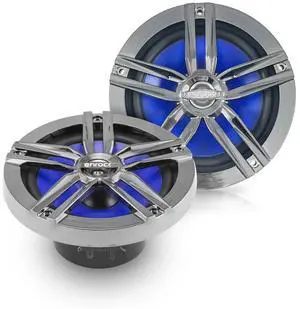 Pair of Enrock Marine 2-Way 180-Watts High-Performance 6.5" Water-Resistant Loudspeaker (Charcoal)