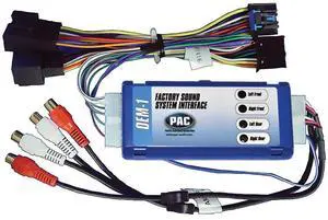 PAC Premium Amplifier Add-On/Replacement Radio Sound System Interface Kit GM - PAC AOEMGM1416