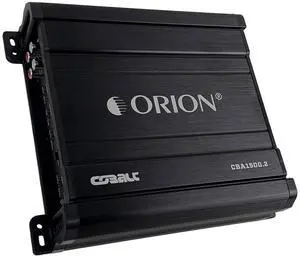 Orion Cobalt Series CBA1500.2 High Efficiency 2-Channel Class A/B Amplifier for Car Audio Stereo - 1500W High Output, 2/4 Ohm Stable, Adjustable Low/High Pass, Bass Boost, MOSFET Power Supply