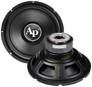 Audiopipe 12 Car Subwoofer (TS-PP2-12-D4), Dual 4 ohms, 1000W Max, Sold Individually