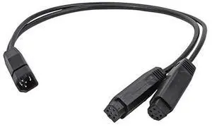Humminbird 720101-1 9 M SIDB Y 9-Pin Side Imaging Dual Beam Splitter Cable