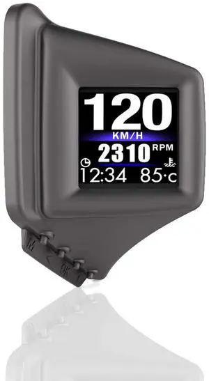 Head Up Display for Car, iKiKin Car HUD Display OBD2 GPS Dual System, GPS for All Vehicles