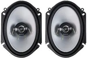 Kenwood KFCC6866S 6x8 2Way 250 Watt Car Stereo Speakers - Pair