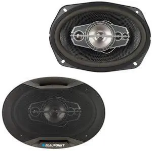 BLAUPUNKT GTX695 6" x 9" 5-Way Coaxial Car Speakers 750 Watts 4 Ohm