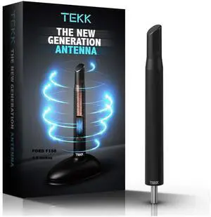 Tekk Short Antenna Compatible with Ford F150 2000-2024/4.8 Inches/Designed for Optimized FM/AM Reception
