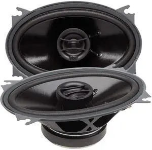 Powerbass S-4602 4 X 6 Coaxial OEM Speakers, Set of 2 (S4602)